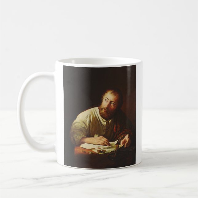Die Berufung des Apostels Matthäus Kaffeetasse (Links)