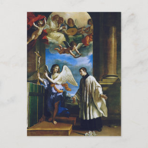 Die Berufung des heiligen Aloysius Luigi Gonzaga Postkarte