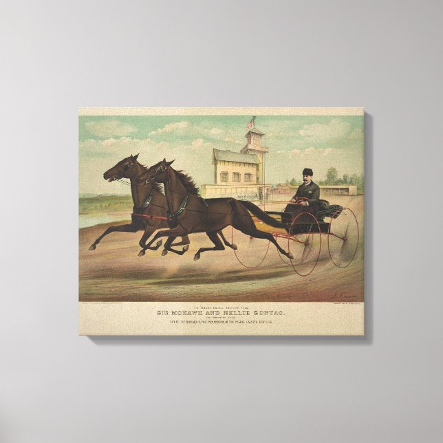 Die berühmte doppelstöckige Leinwand Print (Vorderseite)