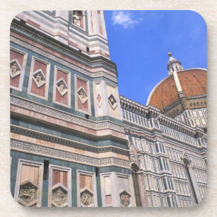 Die berühmte Doumo-Kirche nah in Florenz, Italien Untersetzer