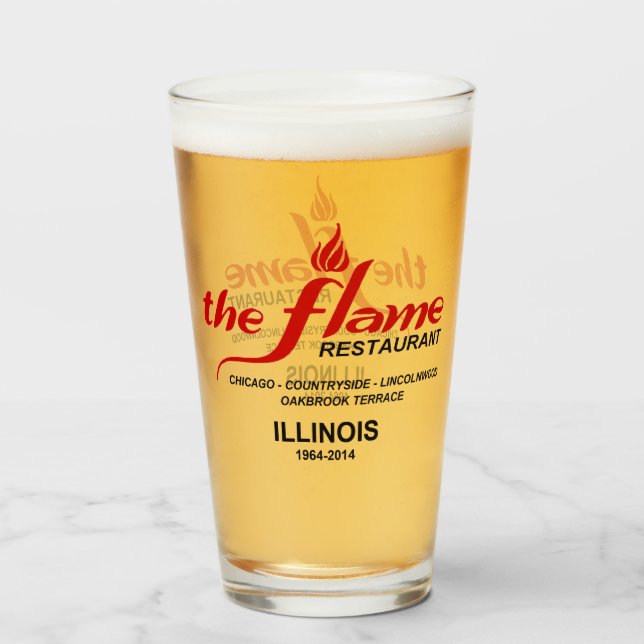 Die berühmten Restaurants von Illinois Glas (Vorne (Gefüllt))