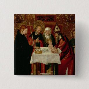 Die Beschneidungs-Darstellung im Tempel Button