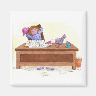 Die Beschwerdeabteilung ist geschlossen Magnet