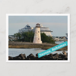 Die bessere Lage auf der Bahamas-Postkarte Postkarte
