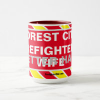 DIE BESSERE TASSE DER WALDSTADT FIREFIGHTER IN DER