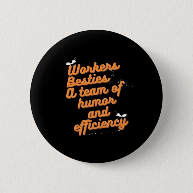 Die beste Arbeit der Welt - emotionale Helferin F Button (Vorderseite)