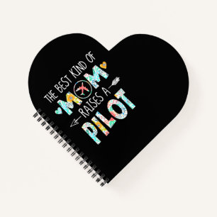 Die beste Art von Mama Raise Pilot Bestes Geschenk Notizbuch