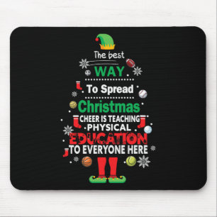 Die beste Art, Weihnachtsjubiläum zu unterrichten Mousepad