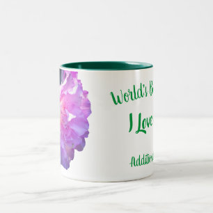 Die beste Azalea-Blume der Welt Personalisiert Zweifarbige Tasse