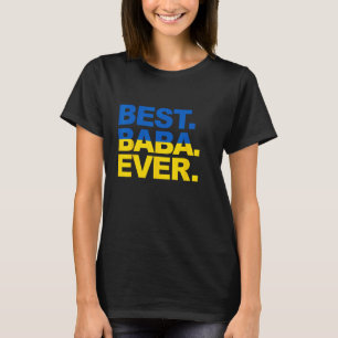Die beste Baba je stolz auf das Da der ukrainische T-Shirt