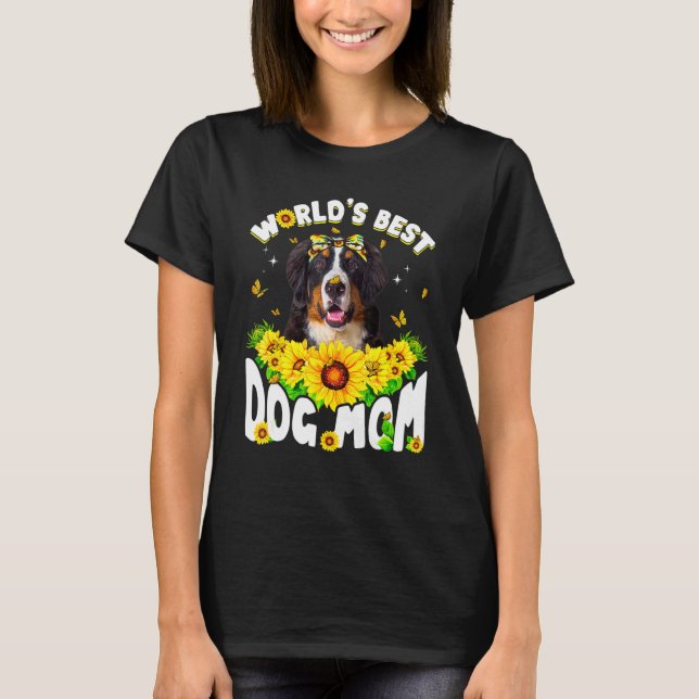 Die beste Berner-Mama der Welt - Mutter des Kindes T-Shirt (Vorderseite)