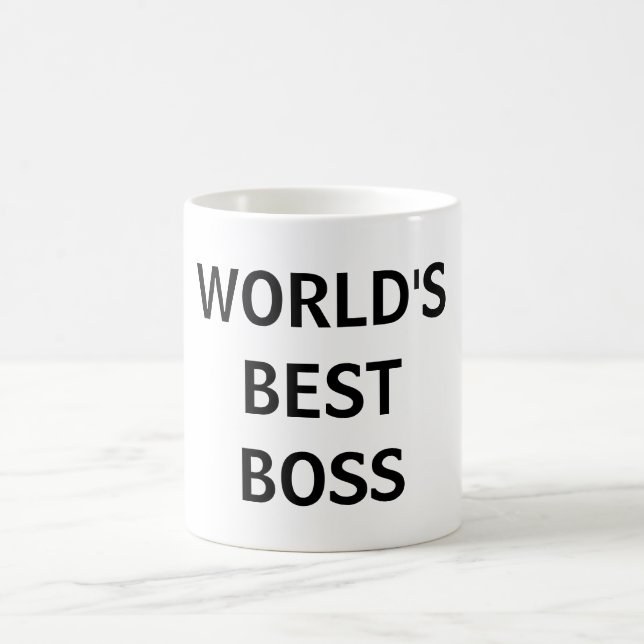 Die beste Boss Office-Tasse der Welt Kaffeetasse (Mittel)