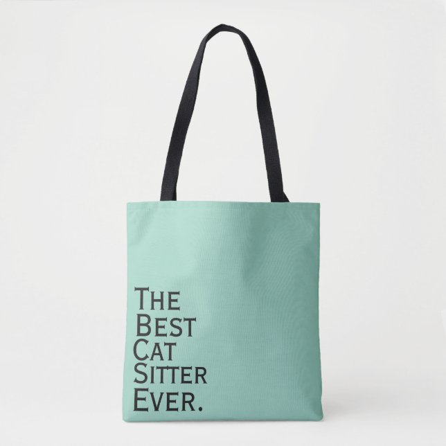 Die beste Cat Sitter aller Zeiten. Tasche (Vorderseite)