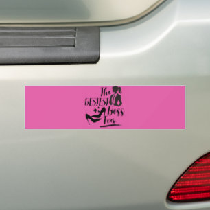 Die beste Chefin Autoaufkleber