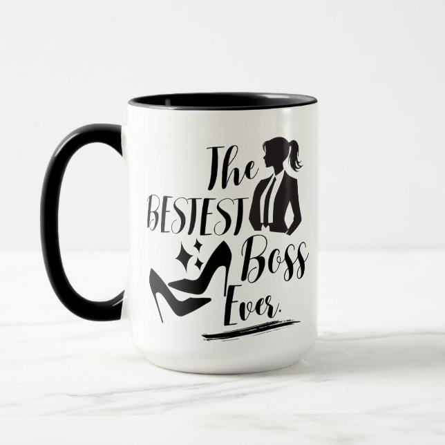Die beste Chefin  Tasse (Links)