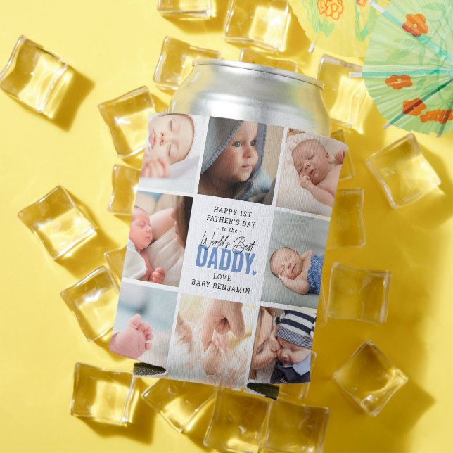 Die beste Daddy-Collage der Welt Dosenkühler (In Situ Sommer)