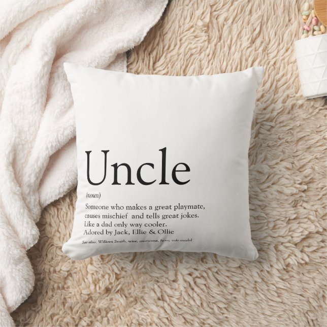 Die beste Definition für Spaß in der Welt Kissen (Decke)