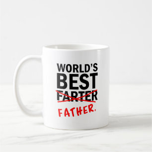 Die beste Farter der Welt   Funny Zitat Schwarz/Ro Kaffeetasse