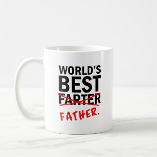 Die beste Farter der Welt | Funny Zitat Schwarz/Ro Kaffeetasse