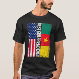 Die beste Freundin je Muttertag Kamerun Us Fla T-Shirt