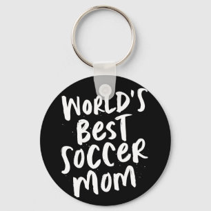 Die beste Fußballmutter der Welt, trendig Schlüsselanhänger