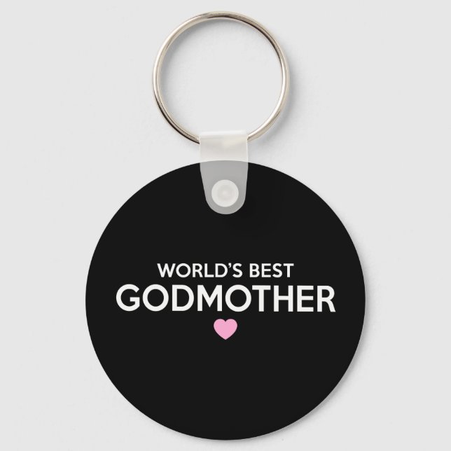 Die beste GodmaterPrint der Welt Schlüsselanhänger (Vorderseite)