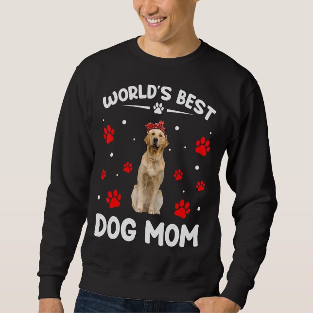 Die beste Goldene Retriever Mama Funny Mother Sweatshirt (Vorderseite)
