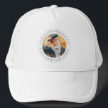 Die beste Grampa der Welt nach dem klassischen Fot Truckerkappe<br><div class="desc">Dieses einfache und klassische Design besteht aus Serifentypografie und fügt ein benutzerdefiniertes Foto hinzu. "Weltbeste Grampa nach Par" umkreist den Rahmen.</div>