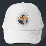 Die beste Grampa der Welt nach dem klassischen Fot Truckerkappe<br><div class="desc">Dieses einfache und klassische Design besteht aus Serifentypografie und fügt ein benutzerdefiniertes Foto hinzu. "Weltbeste Grampa nach Par" umkreist den Rahmen.</div>