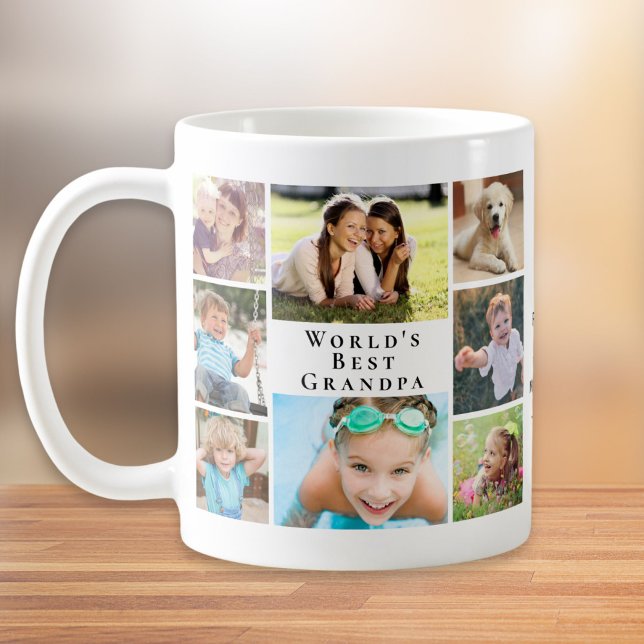 Die beste GroßbildfotoCollage der Welt Kaffeetasse (Von Creator hochgeladen)