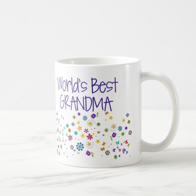 Die beste Großmutter der Welt Kaffeetasse (Rechts)