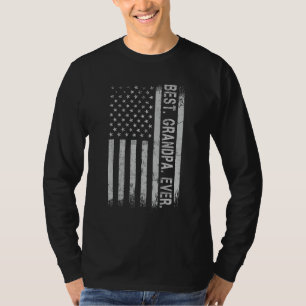 Die beste Großvater-Fahne aller Zeiten für Männerv T-Shirt