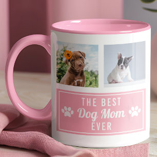 Die beste Hundemutter aller Zeiten Rosa Haustier C Tasse