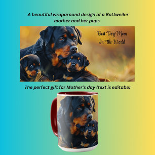 Die beste Hundemutter der Welt Tasse