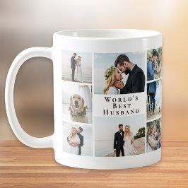 Die beste Husband-Fotosammlung der Welt Kaffeetasse