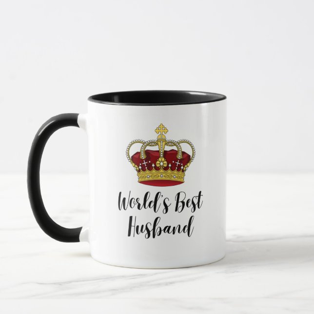 Die beste Husband-Tasse weltweit Tasse (Links)