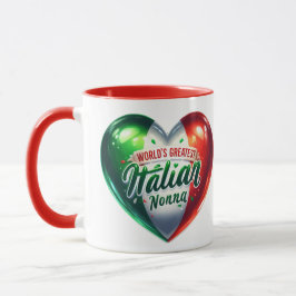 Die Beste italienische Nonna Novelty der Welt Tasse