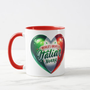 Die Beste italienische Nonna Novelty der Welt Tasse