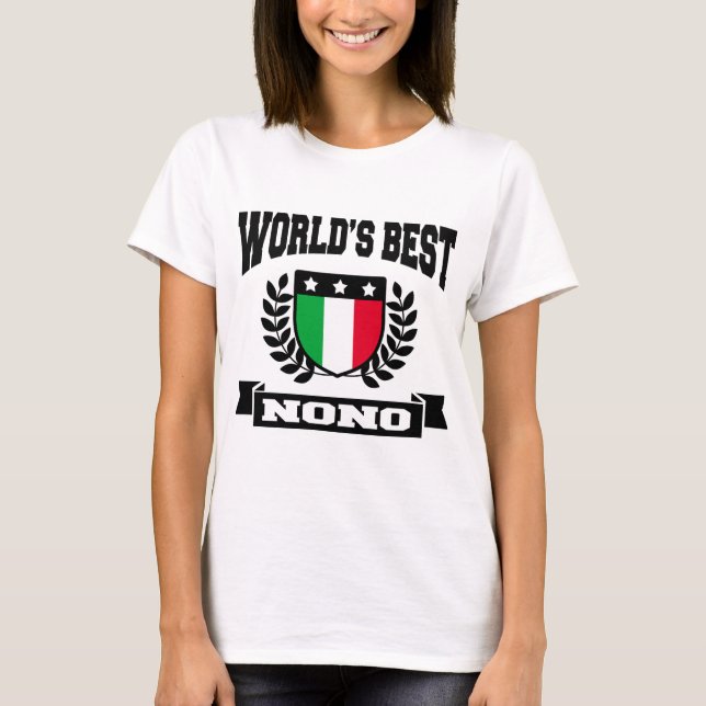 DIE BESTE ITALIENISCHE NONO DER WELT T-Shirt (Vorderseite)