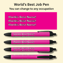 Die beste Krankenschwester der Welt! - Geben Sie d Kugelschreiber