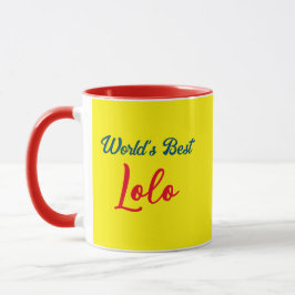 Die beste Lolo-Tasse der Welt Tasse