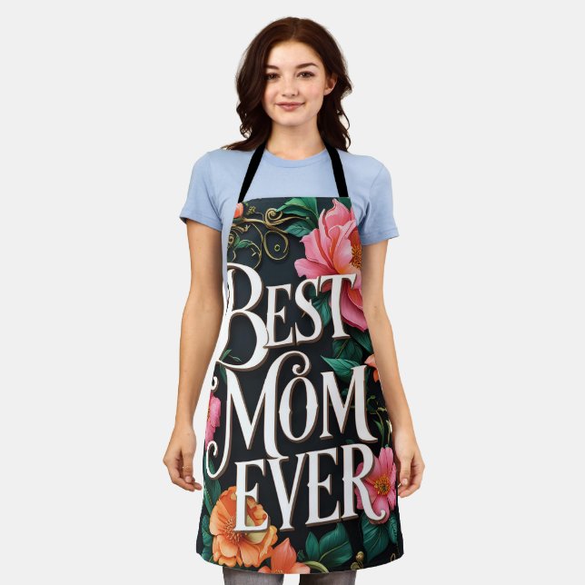 Die beste Mama aller Zeiten - die perfekte Schürze (Getragen)