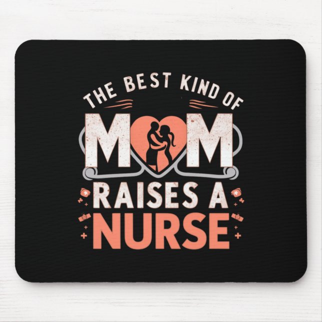 Die beste Mama bringt Krankenschwester Mousepad (Vorne)