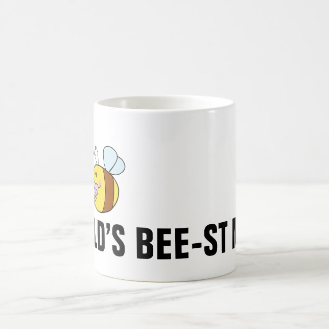 Die beste Mama der Welt (Biene) Kaffeetasse (Mittel)