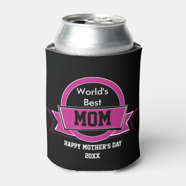 Die beste Mama der Welt Dosenkühler (Kanne Vorderseite)