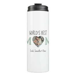 Die beste Mama der Welt - Foto Collage Geschenk | Thermosbecher