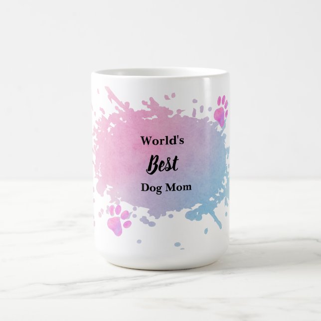Die beste Mama der Welt für Hunde - Niedliche Tass Kaffeetasse (Mittel)