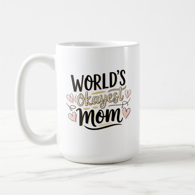Die beste Mama der Welt Kaffeetasse (Links)
