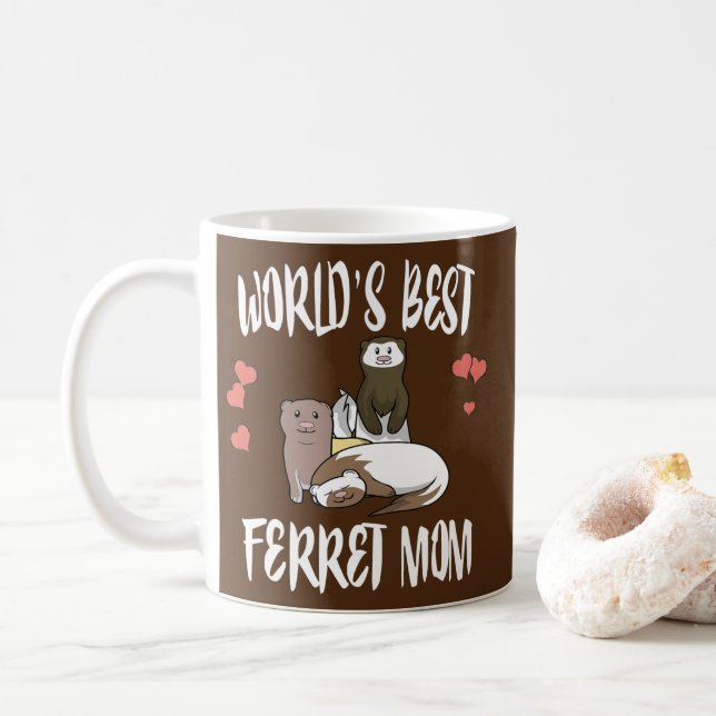 Die beste Mama der Welt  Kaffeetasse (Mit Donut)