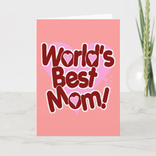 Die beste Mama der Welt! Karte